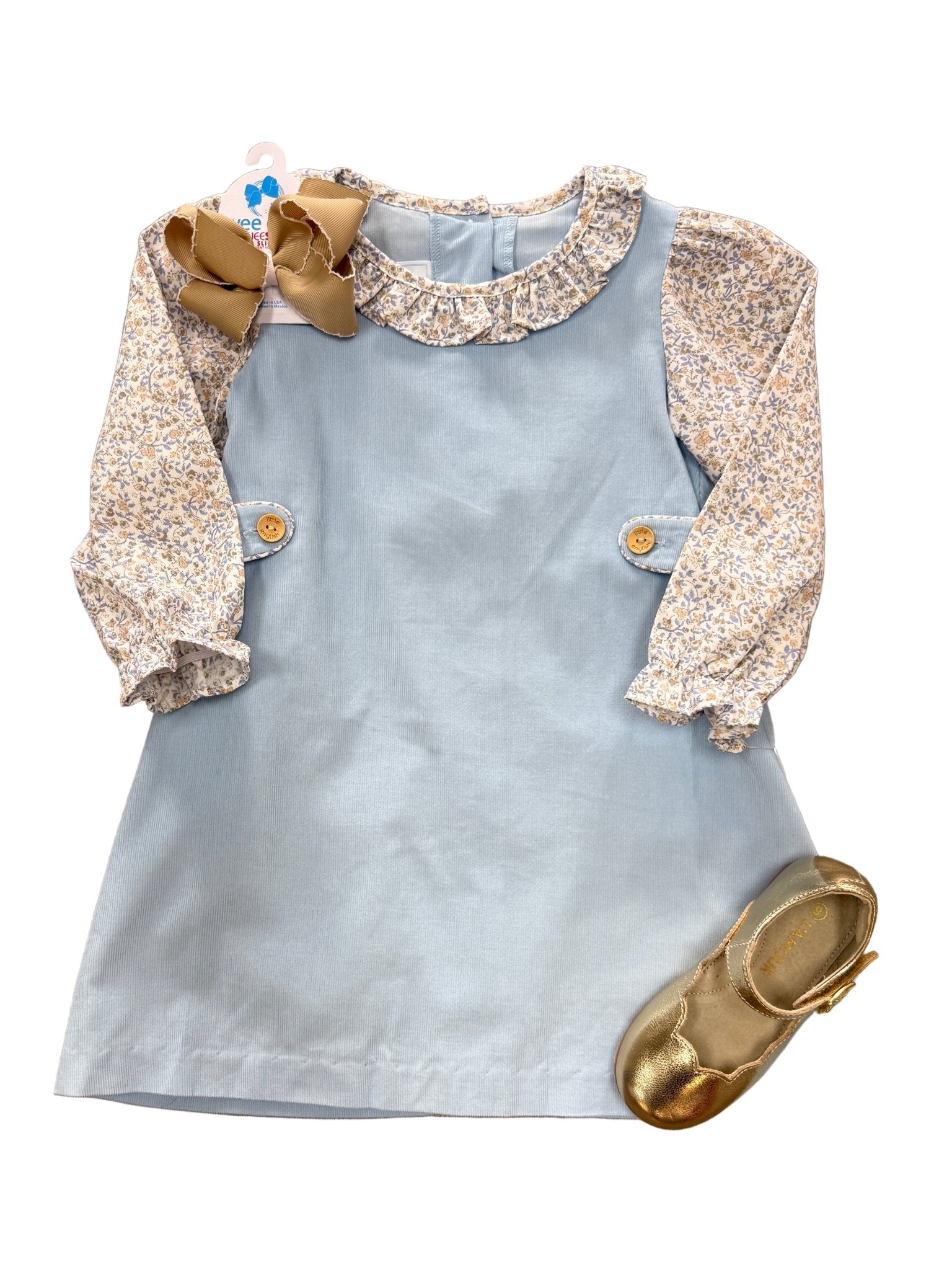 Greenwich Jumper Set - Winthrop Floral Girls Occasion Dresses Little English