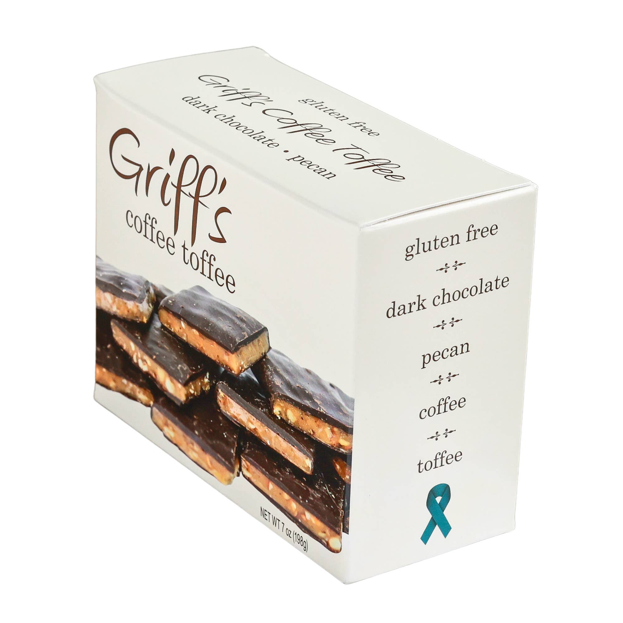 Griff's Coffee Toffee - 7oz Dark Chocolate Toffee Impulse Griff's Toffee