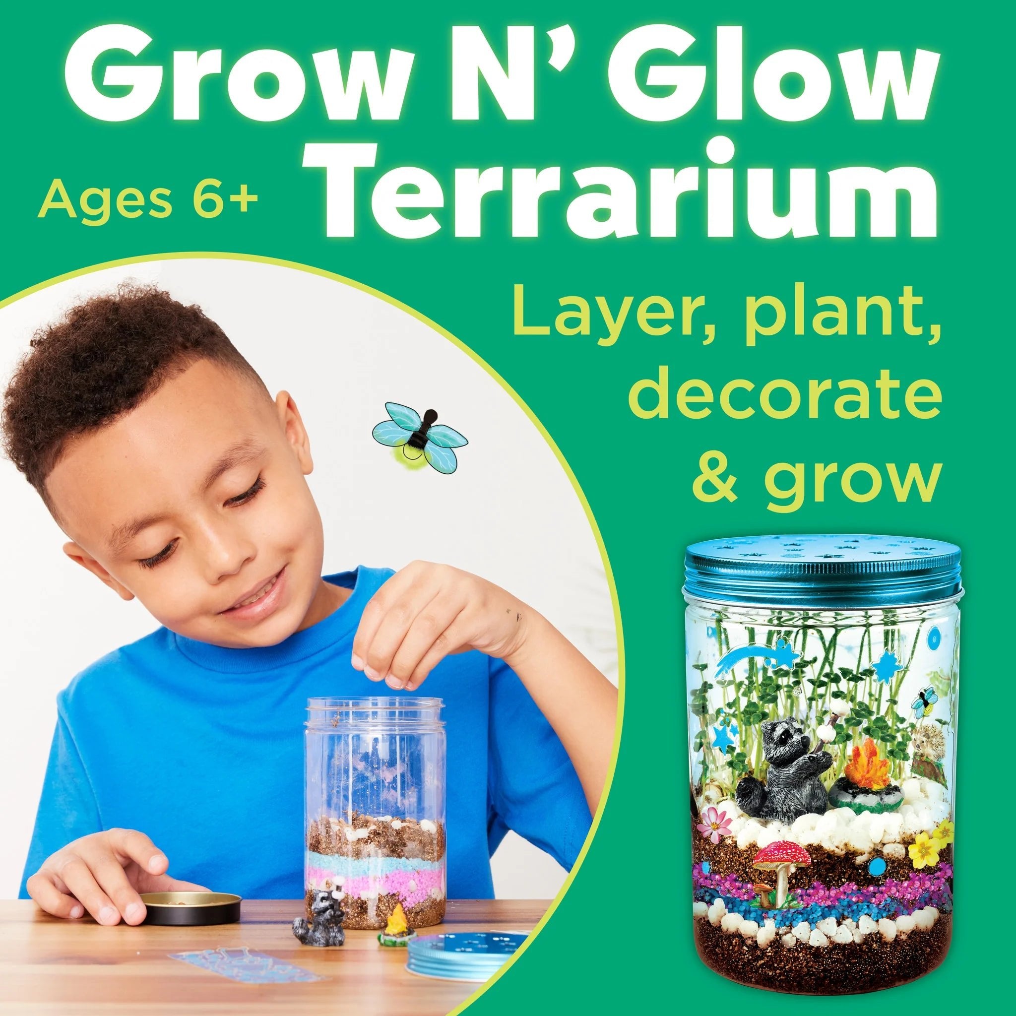Grow N' Glow Terrarium Toys Faber Castell