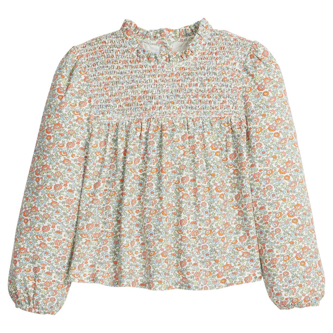 Hallie Top - James Floral Girls Tops + Tees Little English