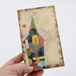 Handpainted Wood Box Sign - Abstract Church Home Decor TradeCie