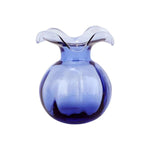 Hibiscus Glass Indigo Bud Vase Home Decor Vietri