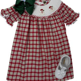 Ho Ho Ho Smocked Bishop Girls Occasion Dresses Banana Split