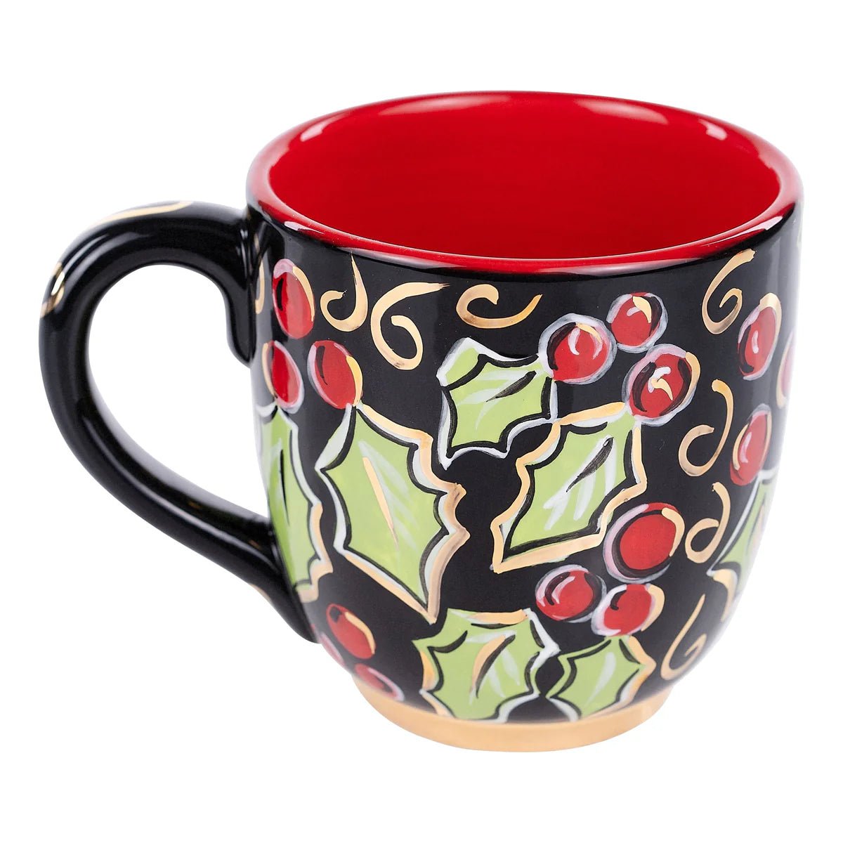 Holly Berry Mug Seasonal Glory Haus