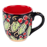 Holly Berry Mug Seasonal Glory Haus