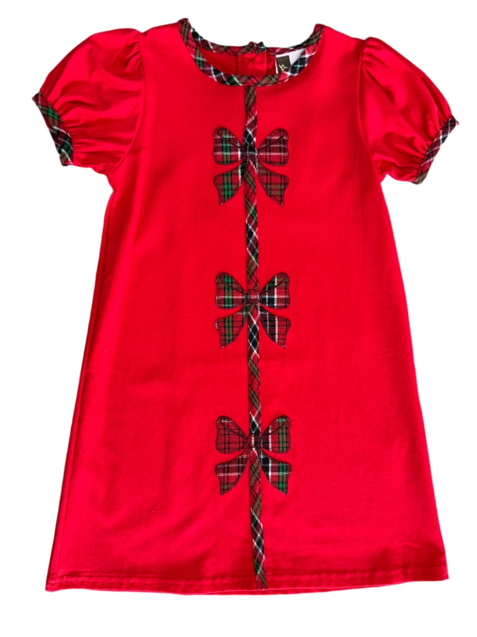 Holly Bow Dress - Red Girls Sets Banana Split