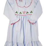 Holly & Candy Gown - Blue Kids Pajamas Sweet Dreams