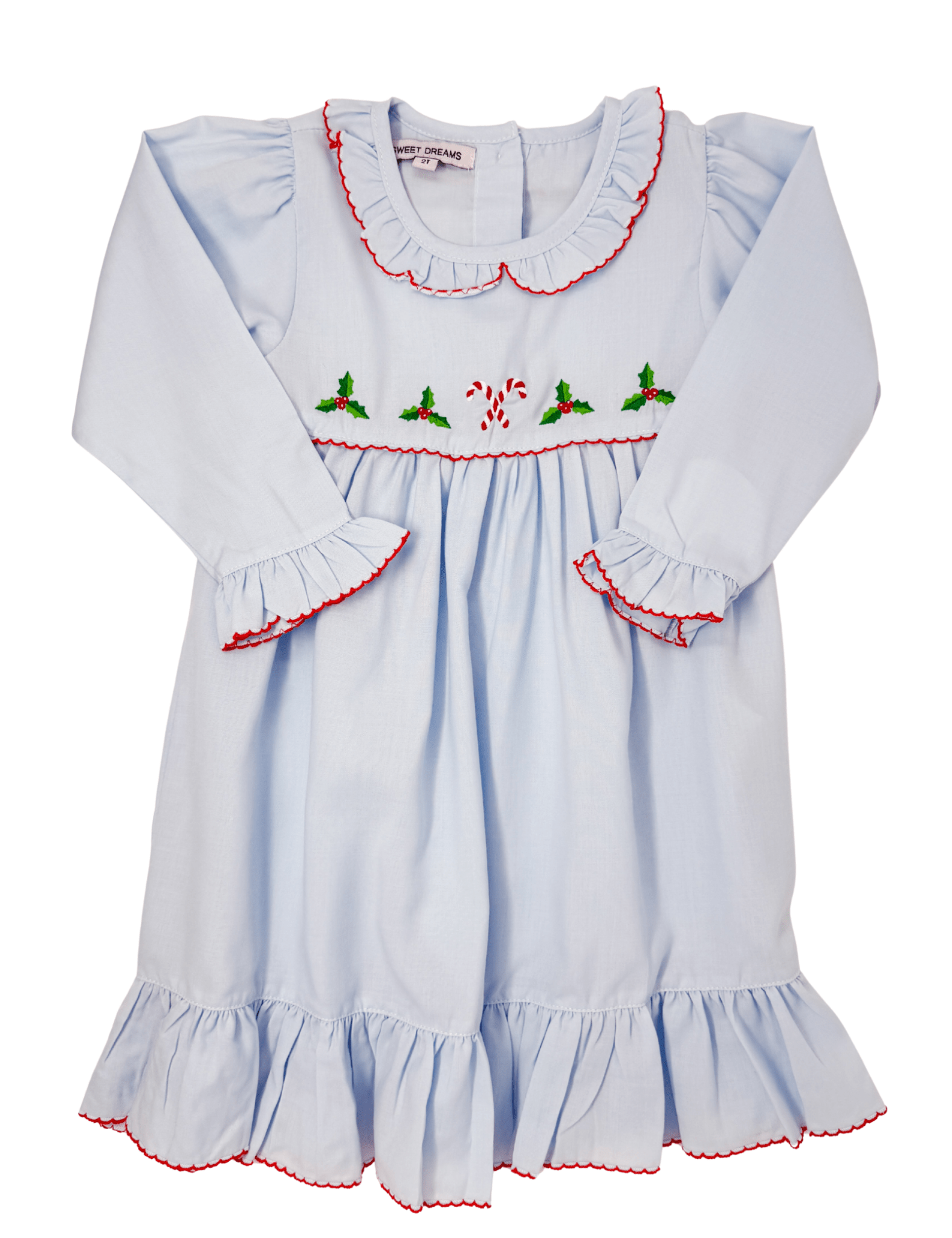 Holly & Candy Gown - Blue Kids Pajamas Sweet Dreams