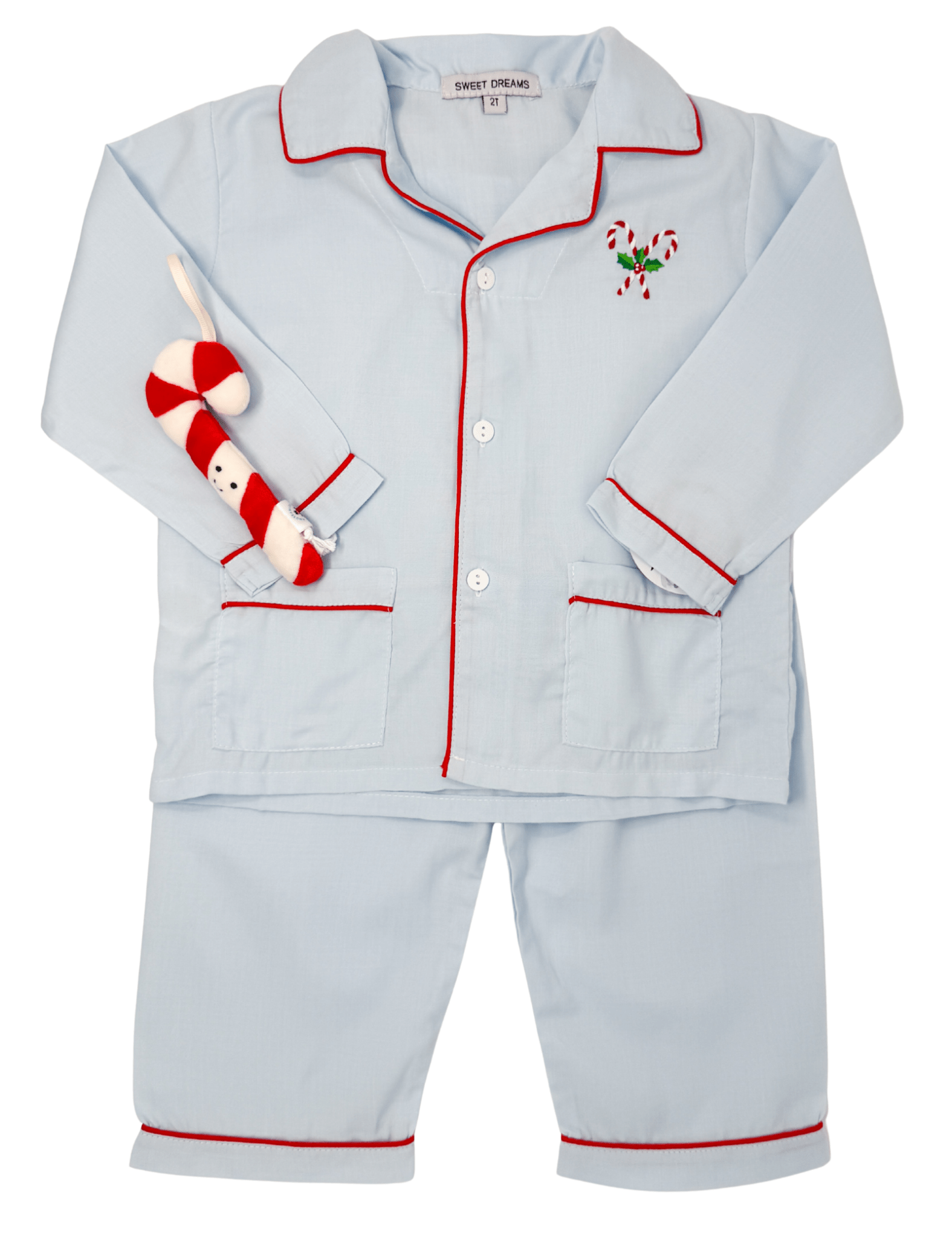 Holly & Candy Pajamas - Blue Kids Pajamas Sweet Dreams