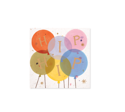 Hooray Greeting Card Paper Goods Up With Paper