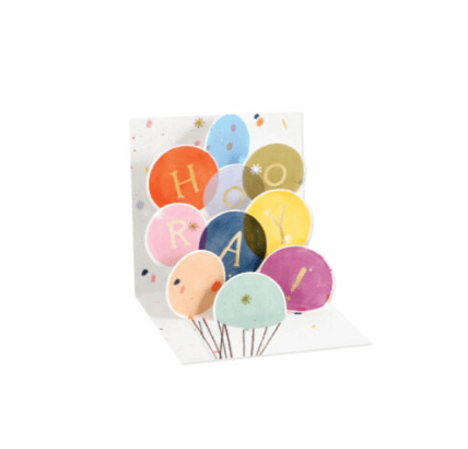Hooray Greeting Card Paper Goods Up With Paper