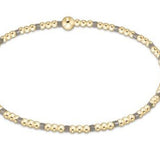 Hope Sincerity Pattern 2mm Bead Bracelet - Milkshake - Sugar Babies Children's Boutique/Meg's Shoppe
