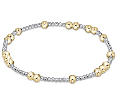 Hope Unwritten 4mm Bracelet - Mixed Metal Bracelets enewton