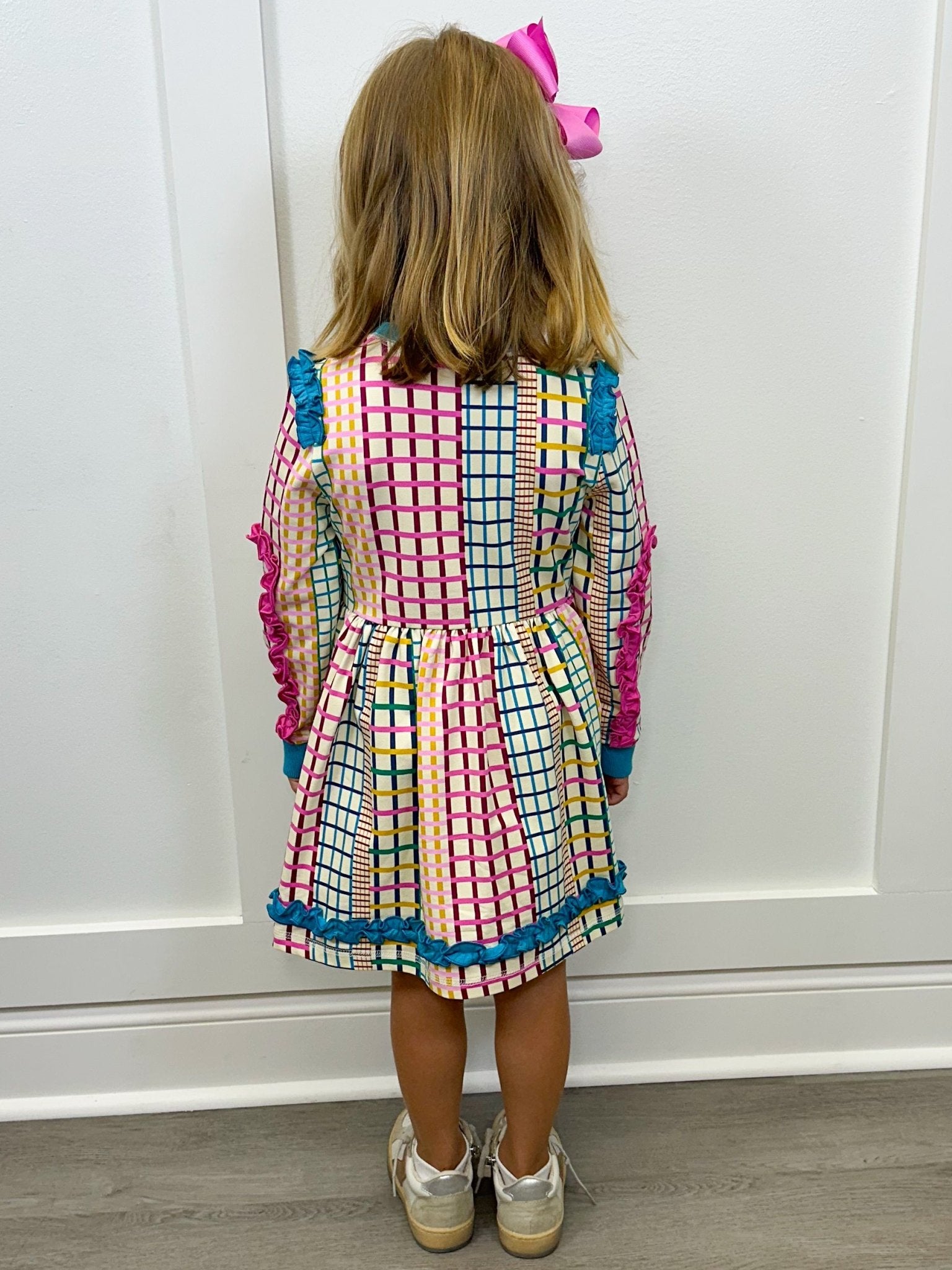 Hopscotch Dress Girls Play Dresses Finding Foxtale