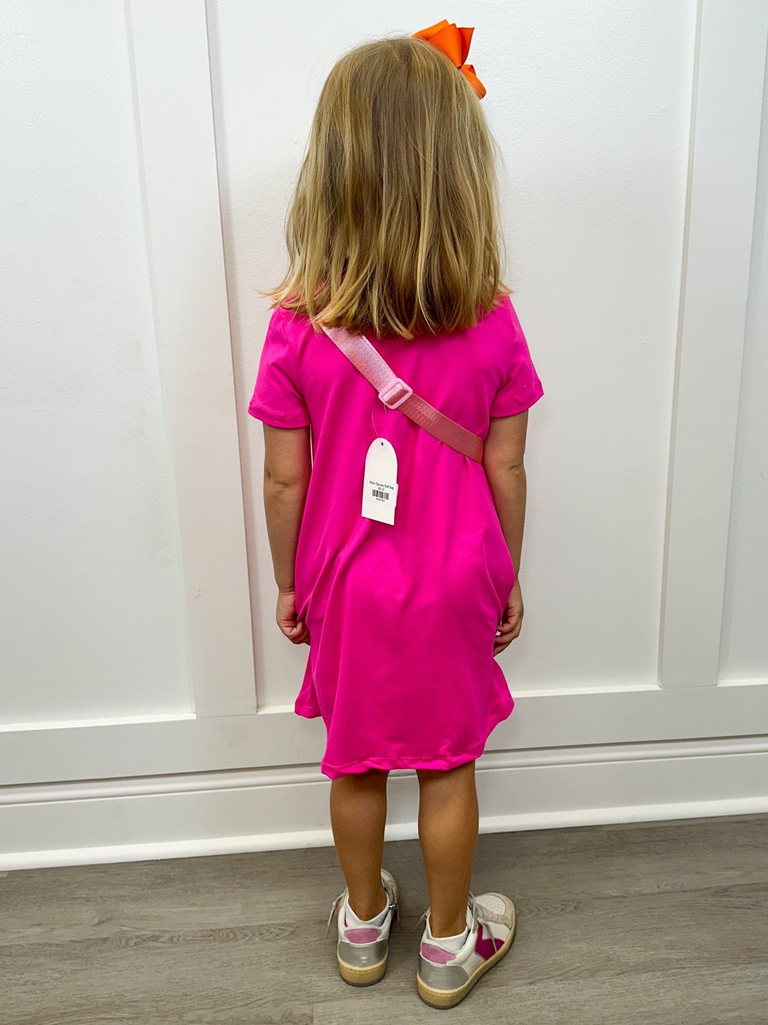 Hot Pink T-Shirt Dress Girls Play Dresses Mila & Rose