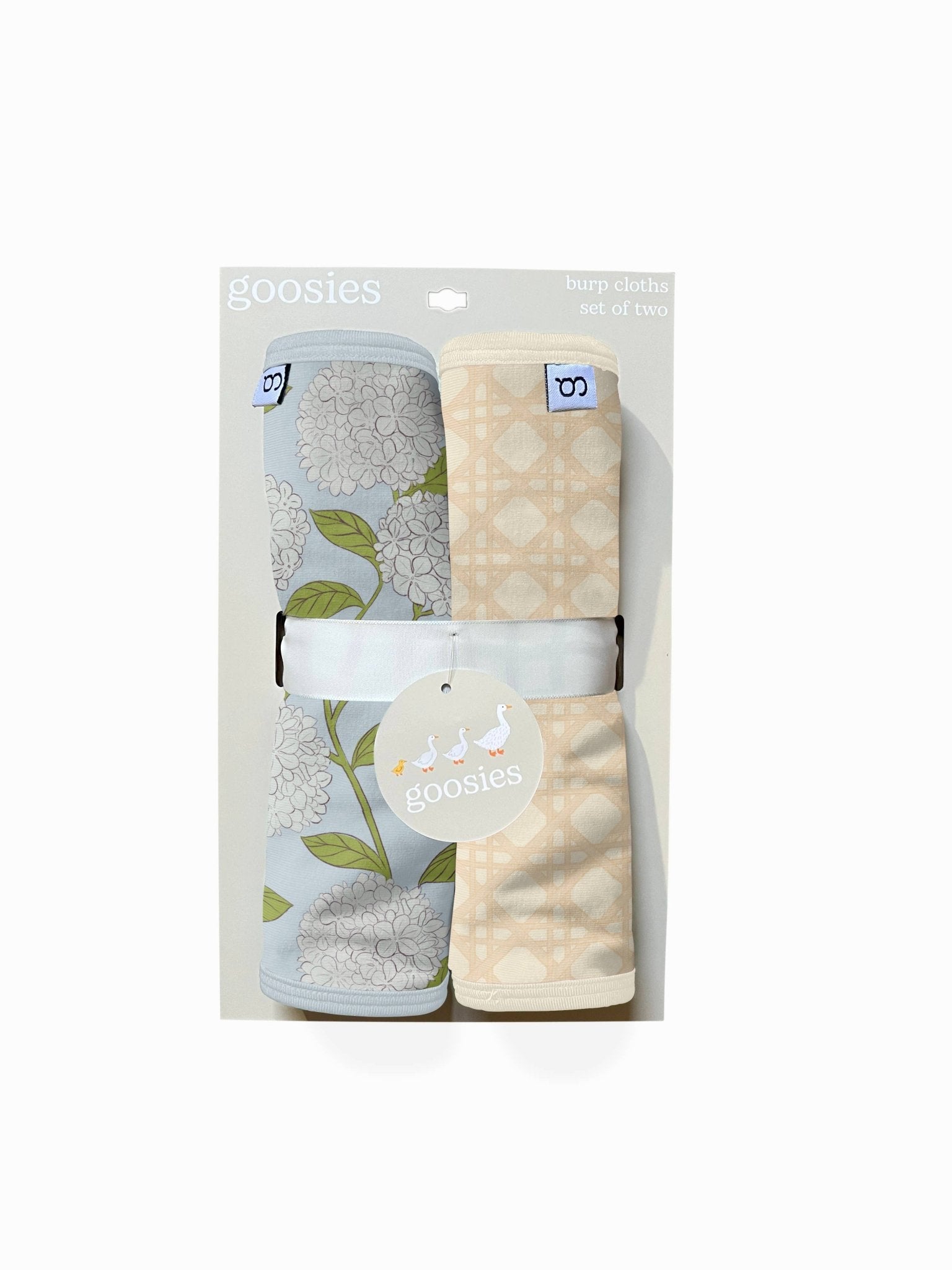 Hydrangeas - Burp Cloth Set Baby Accessories Goosies