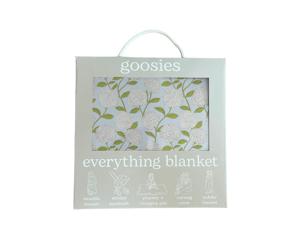 Hydrangeas - Everything Blanket Baby Accessories Goosies