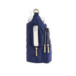 HydroBag Handle - Navy Matte w/ Solid Vegan Leather Strap Purses + Totes WanderFull