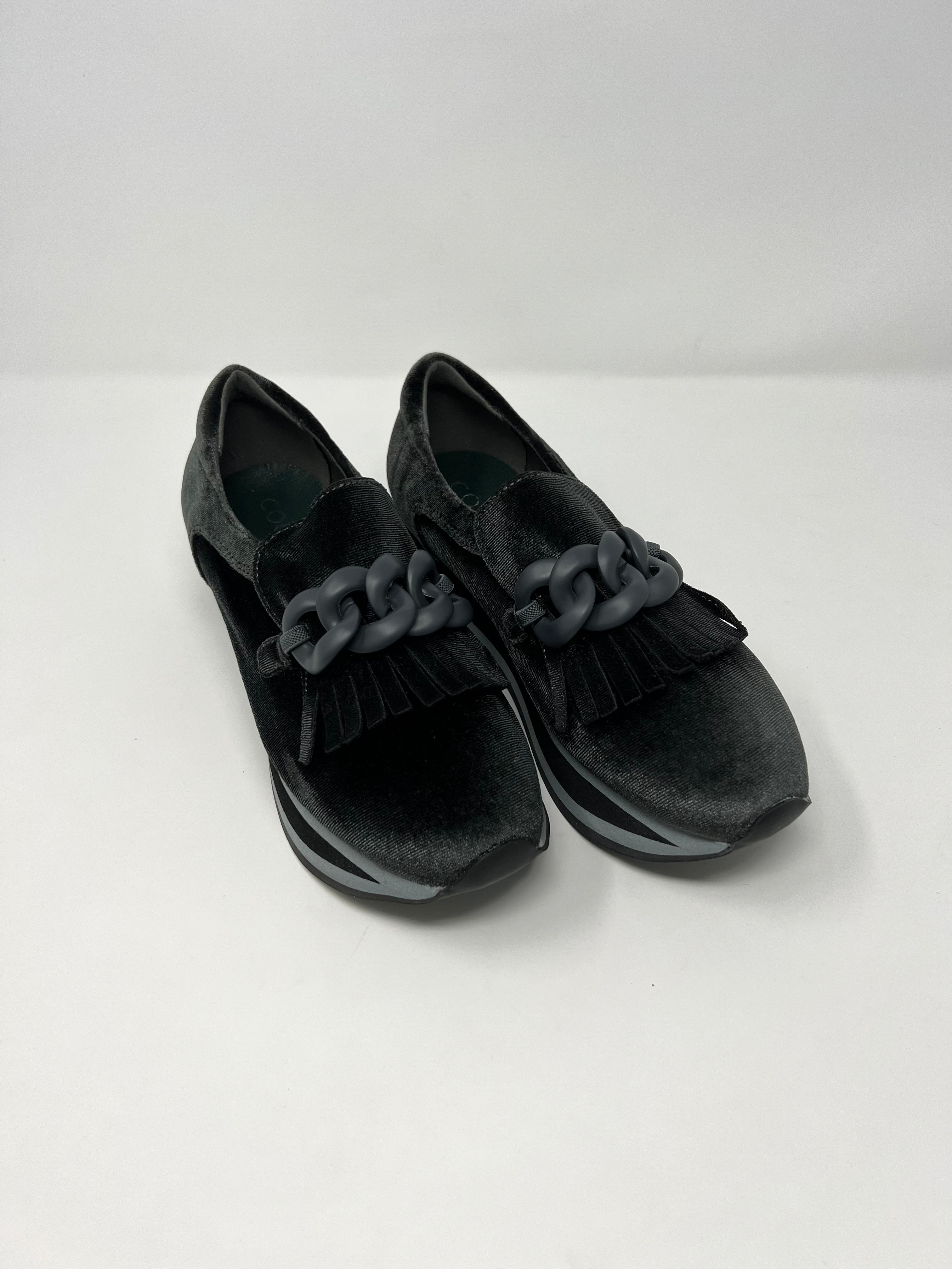 Bess - Charcoal Velvet Shoes Matisse