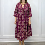 Ingrid Dress - Bramble Motifs Long Dresses Livro