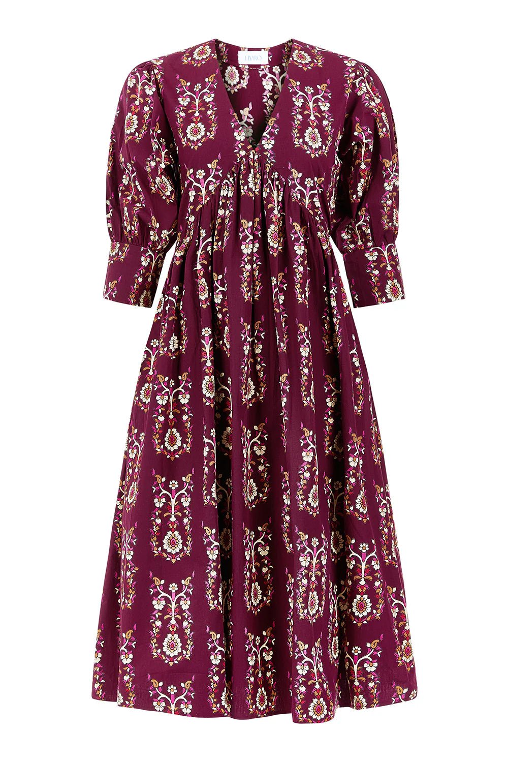 Ingrid Dress - Bramble Motifs Long Dresses Livro