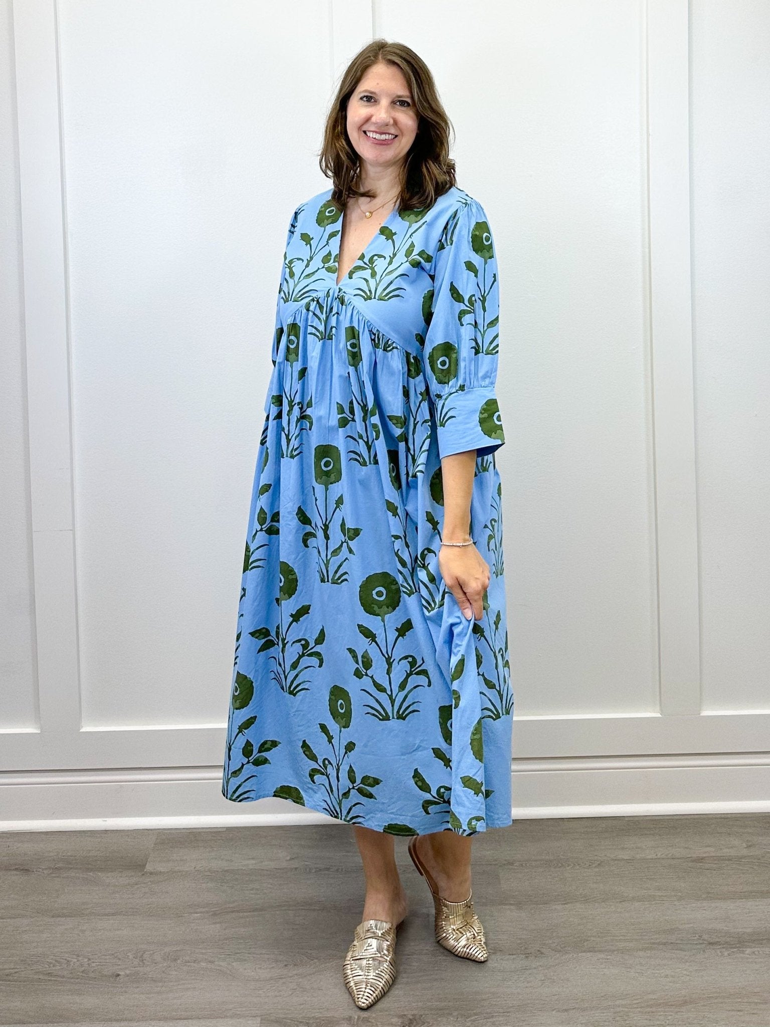 Ingrid Dress - Poppy Long Dresses Livro