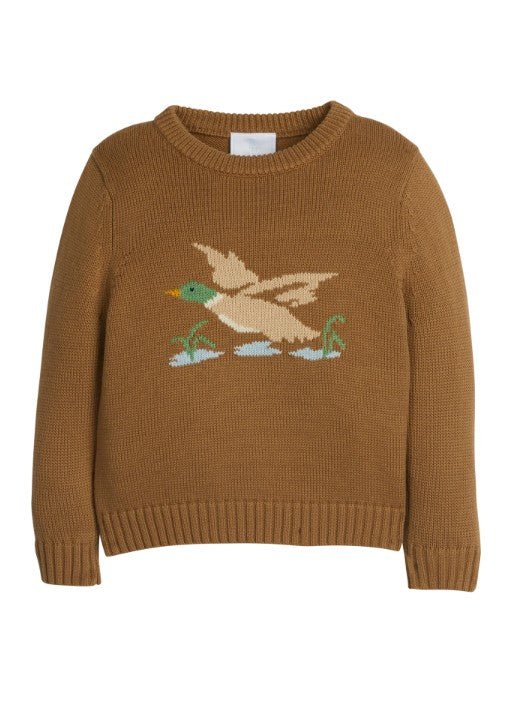 Intarsia Sweater - Flying Mallard Boys Sweaters + Sweatshirts Little English
