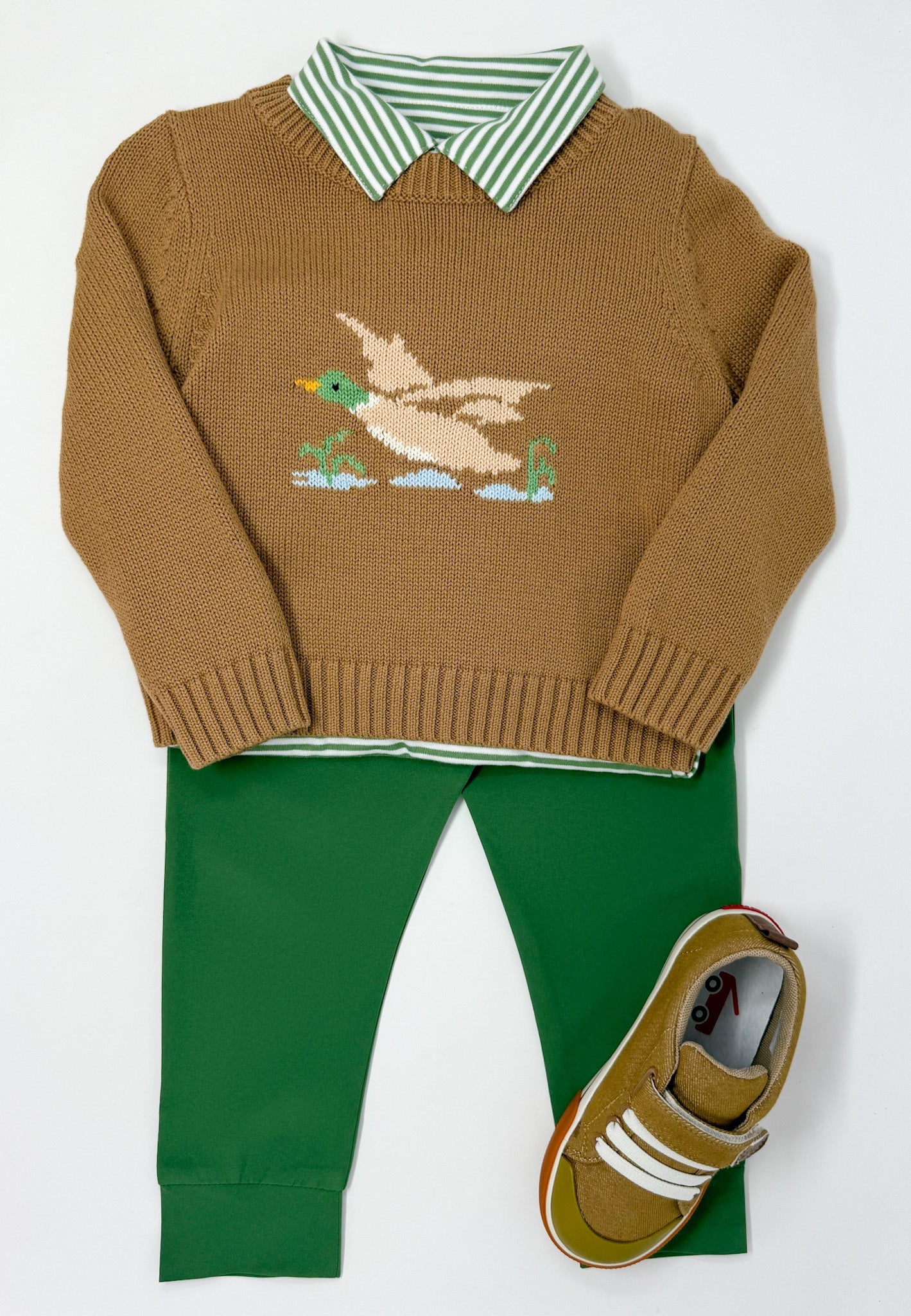 Sport Pant - Watercress Boys Pants Little English