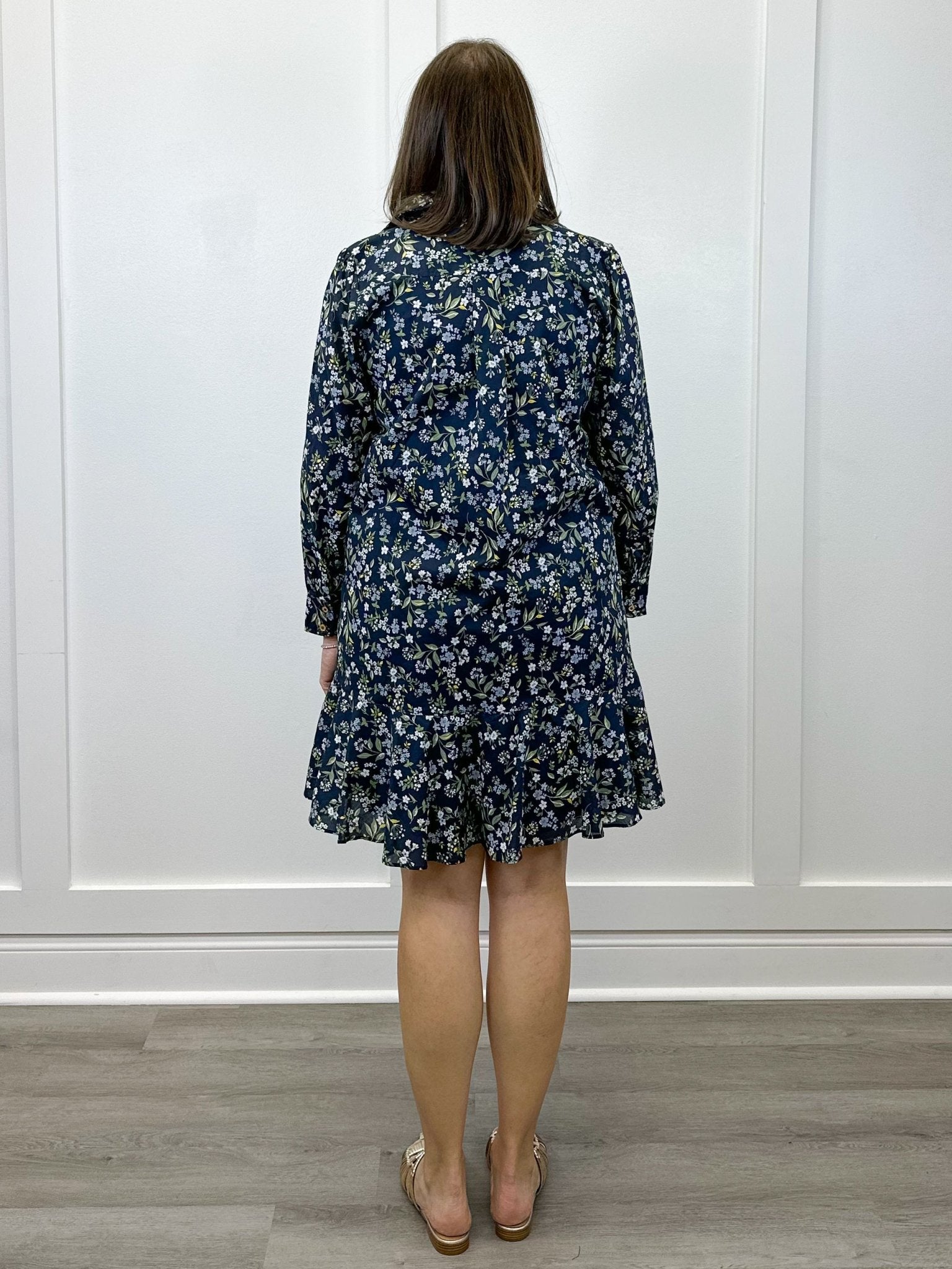 Iris Dress - Floral Short Dresses Duffield Lane