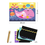 It Is Fun to Discover Scratch Cards Activity Toys DJECO