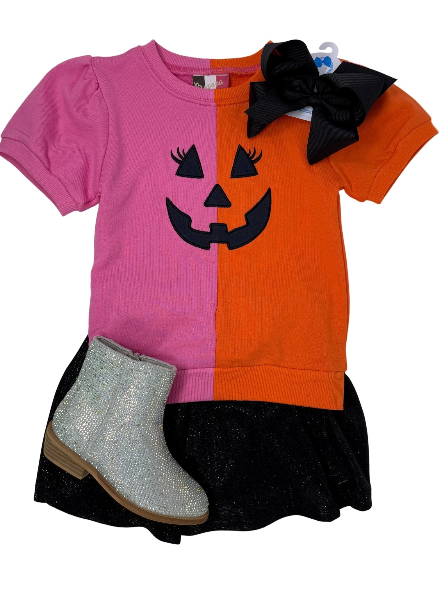 Jack-O-Lantern Girls Sweatshirt Girls Sweaters + Sweatshirts Banana Split