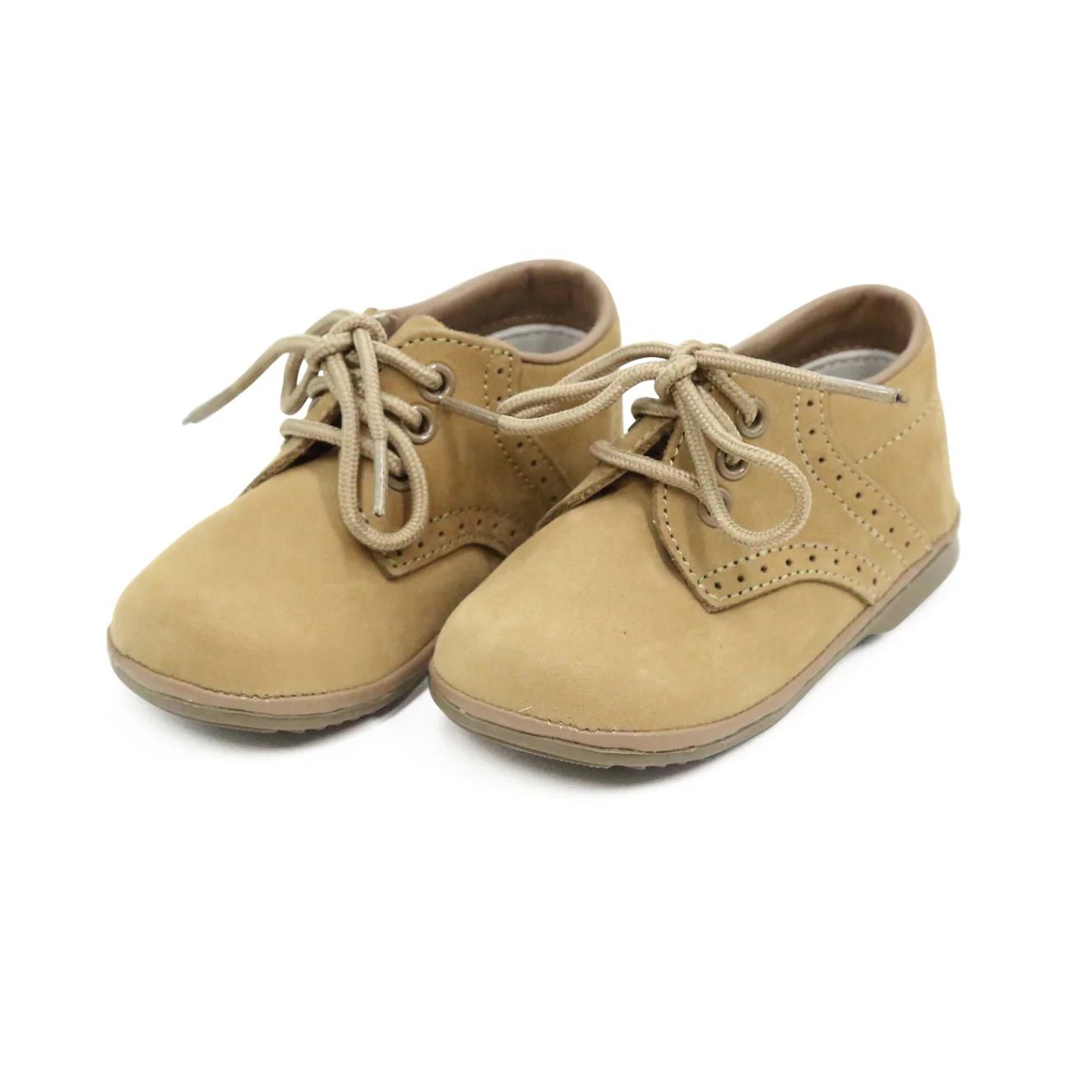 James - Nubuck Khaki Boys Shoes L'Amour