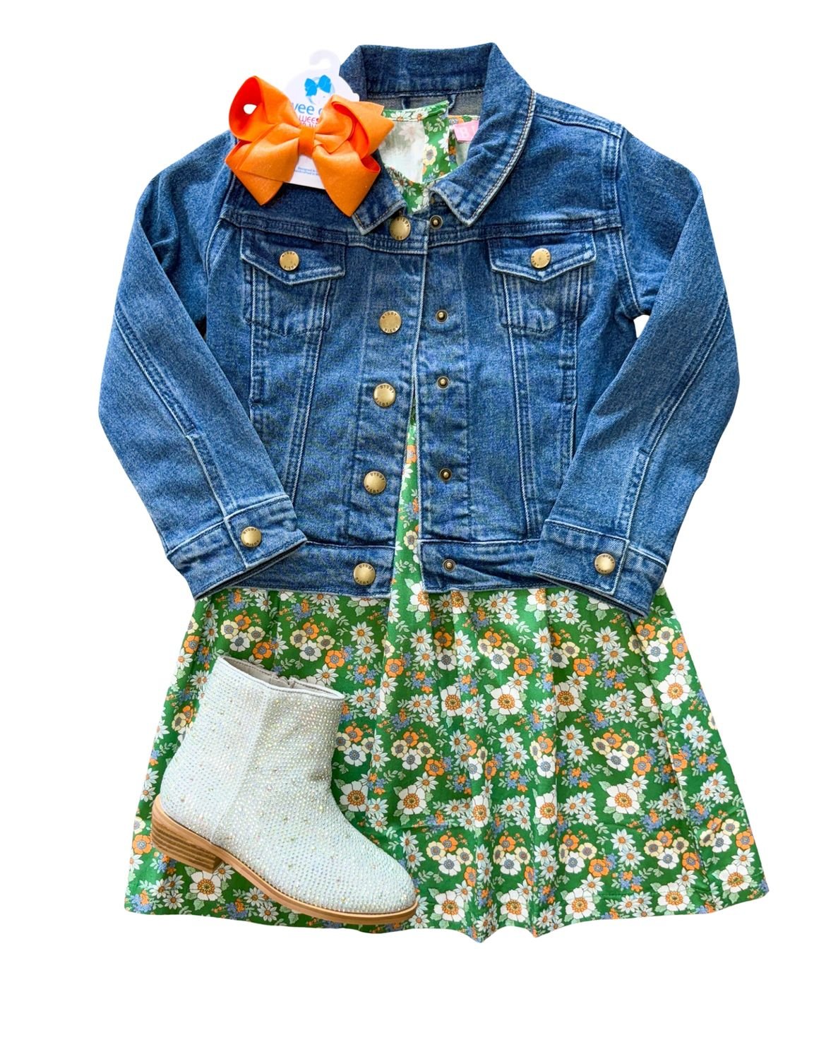 Jean Jacket - Denim Girls Outerwear Bisby