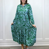 Jenny Maxi - Kelly Green Long Dresses Briton Court