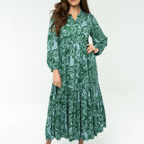 Jenny Maxi - Kelly Green Long Dresses Briton Court
