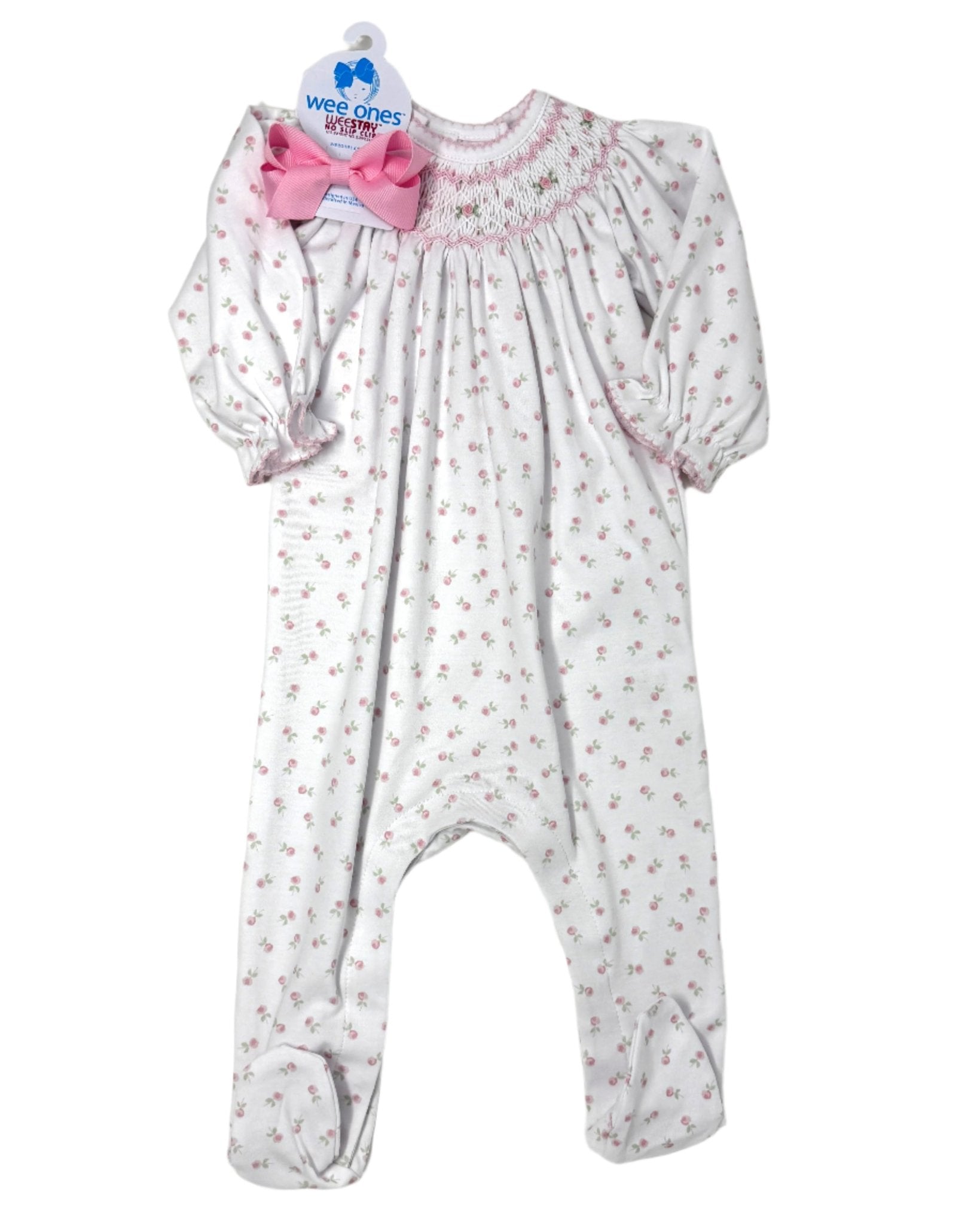 Juliette's Classics Bishop Printed Footie Baby Sleepwear Magnolia Baby