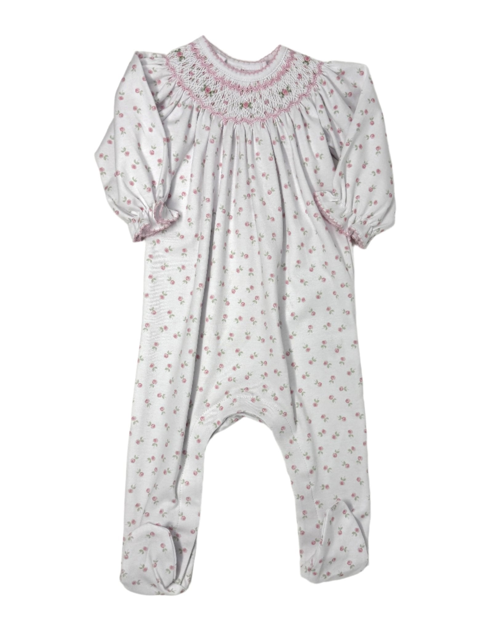 Juliette's Classics Bishop Printed Footie Baby Sleepwear Magnolia Baby