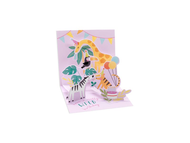 Jungle Birthday Greeting Card Paper Goods Up With Paper