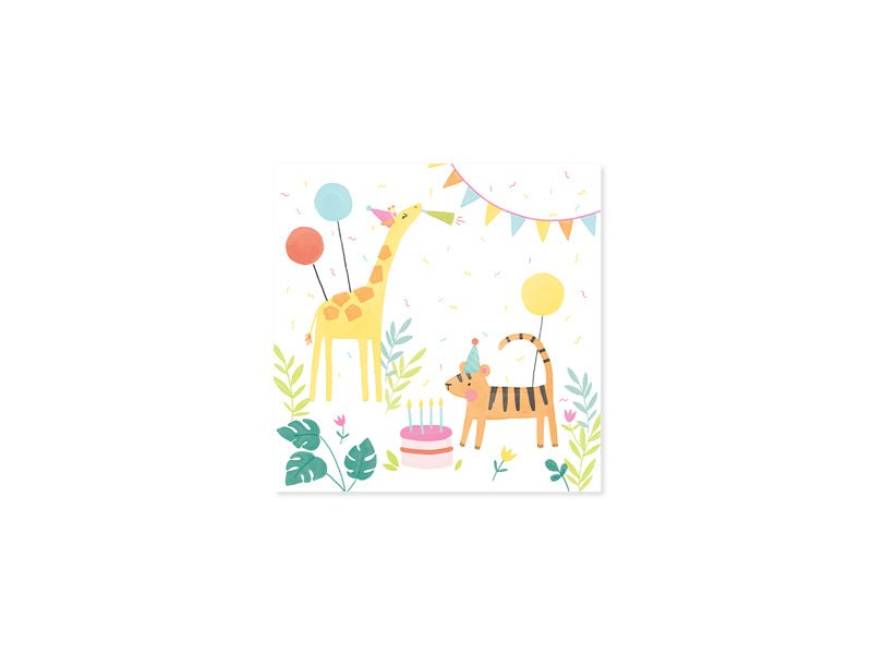Jungle Birthday Greeting Card Paper Goods Up With Paper
