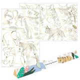 Jungle Coloring Posters Toys Meri Meri
