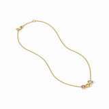 Kaleidoscope Delicate Necklace - Multi Stone Necklaces Julie Vos