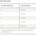 Kaleidoscope Statement Ring - Multi Stone - Size 7 Rings Julie Vos