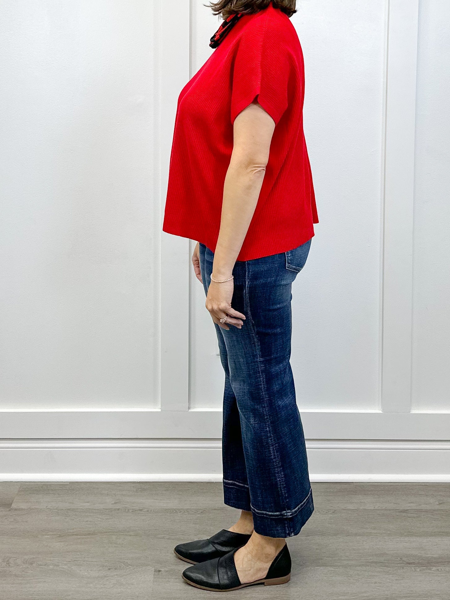 Kensington Pullover Sweater - Ruby - Sugar Babies Children's Boutique/Meg's Shoppe