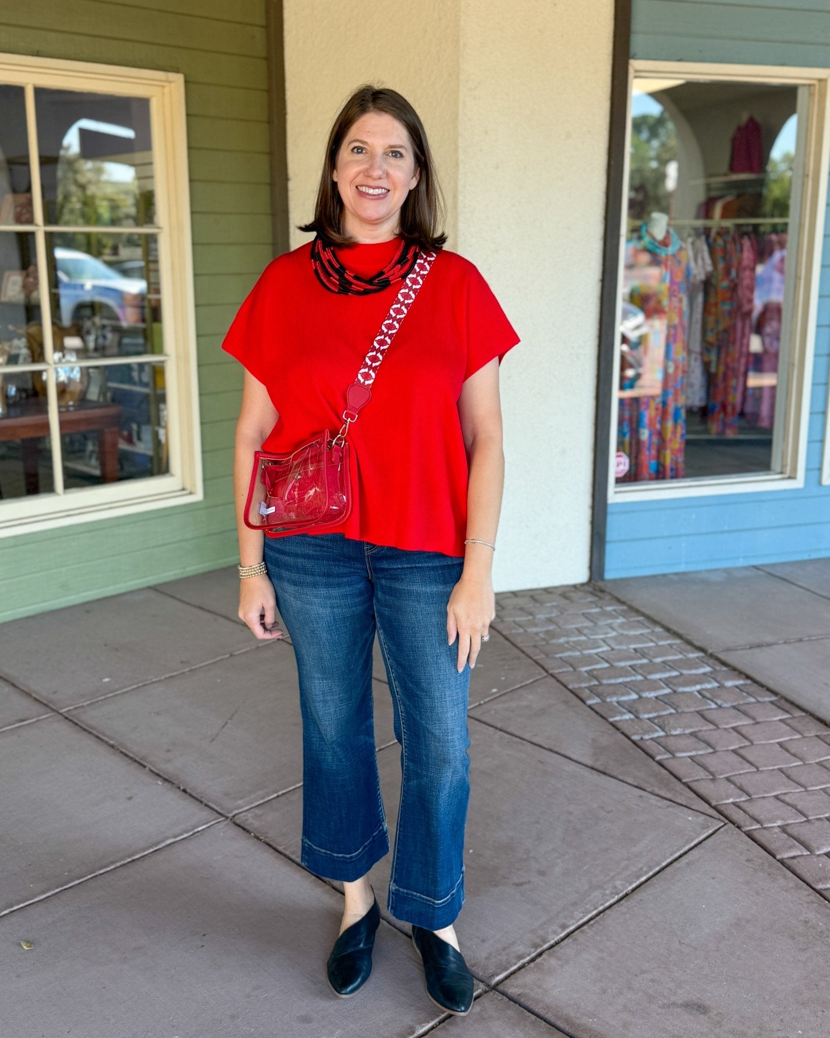 Kensington Pullover Sweater - Ruby - Sugar Babies Children's Boutique/Meg's Shoppe