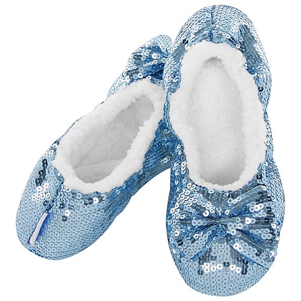 Kids Classic Bling Ballerina Snoozies - Blue Kids Misc Accessories Snoozies