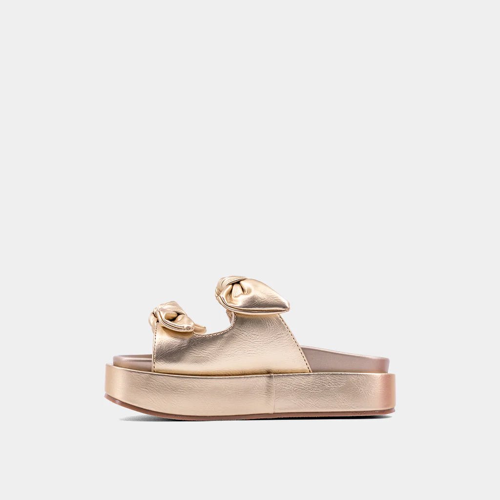 Kiki Mini - Gold Girls Shoes Shu Shop
