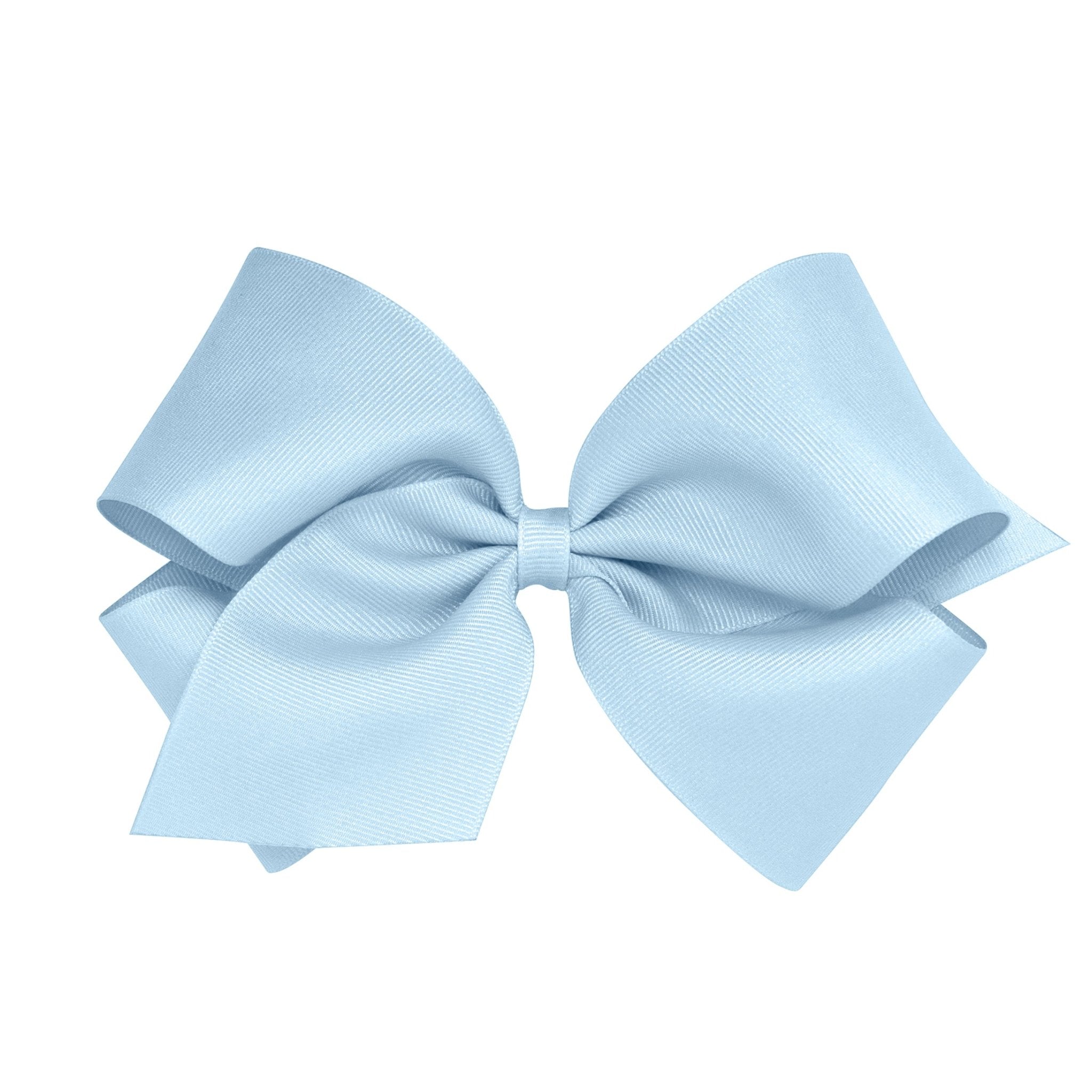 King Grosgrain Bow - Millennium Blue Kids Hair Accessories Wee Ones
