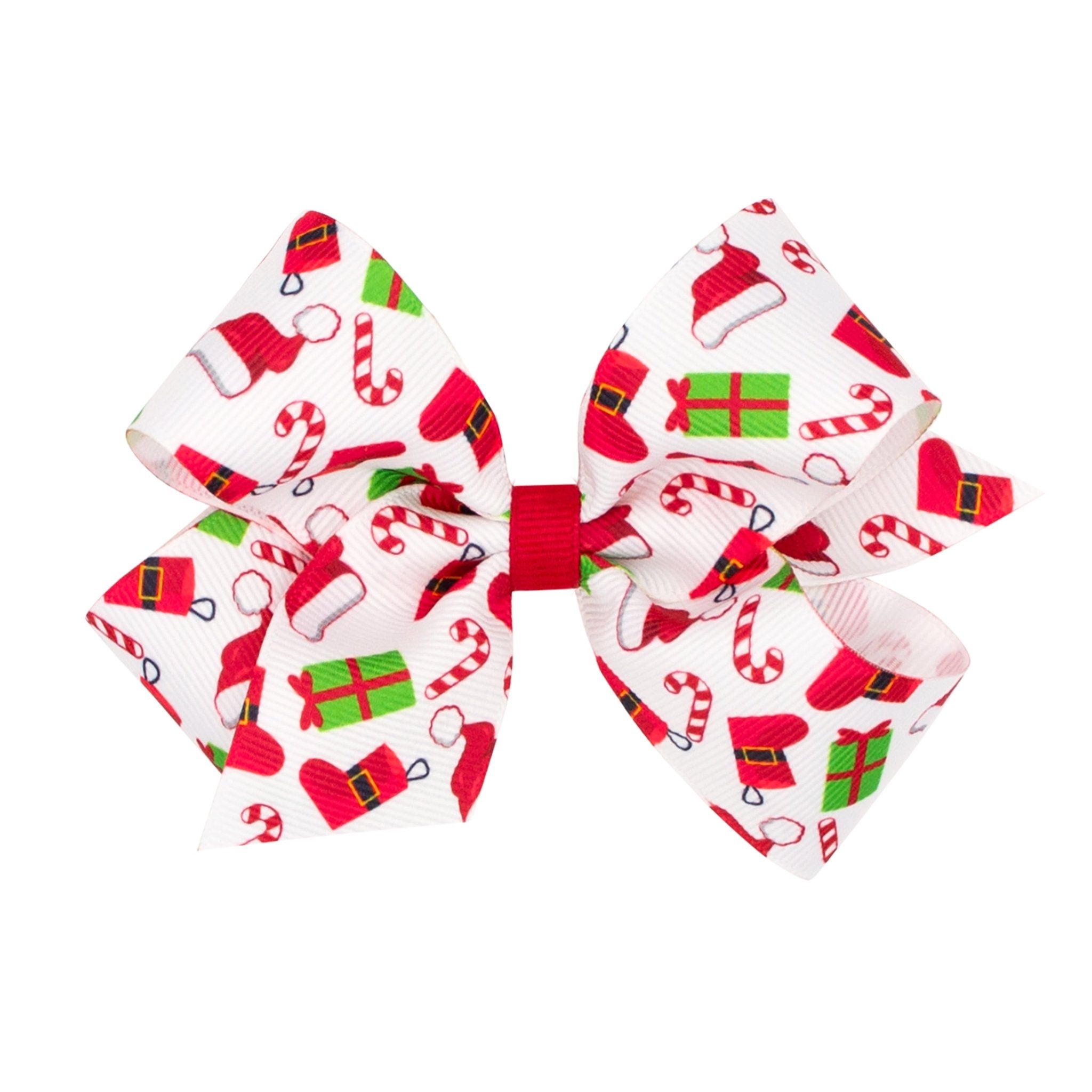 King Printed Bow - Multi Presents Kids Hair Accessories Wee Ones