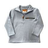 Kingston 1/4 Zip Pullover - Blue Boys Sweaters + Sweatshirts Millie Jay