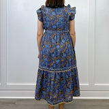 Kira Dress- Moonlit Petal Long Dresses Clara the Label